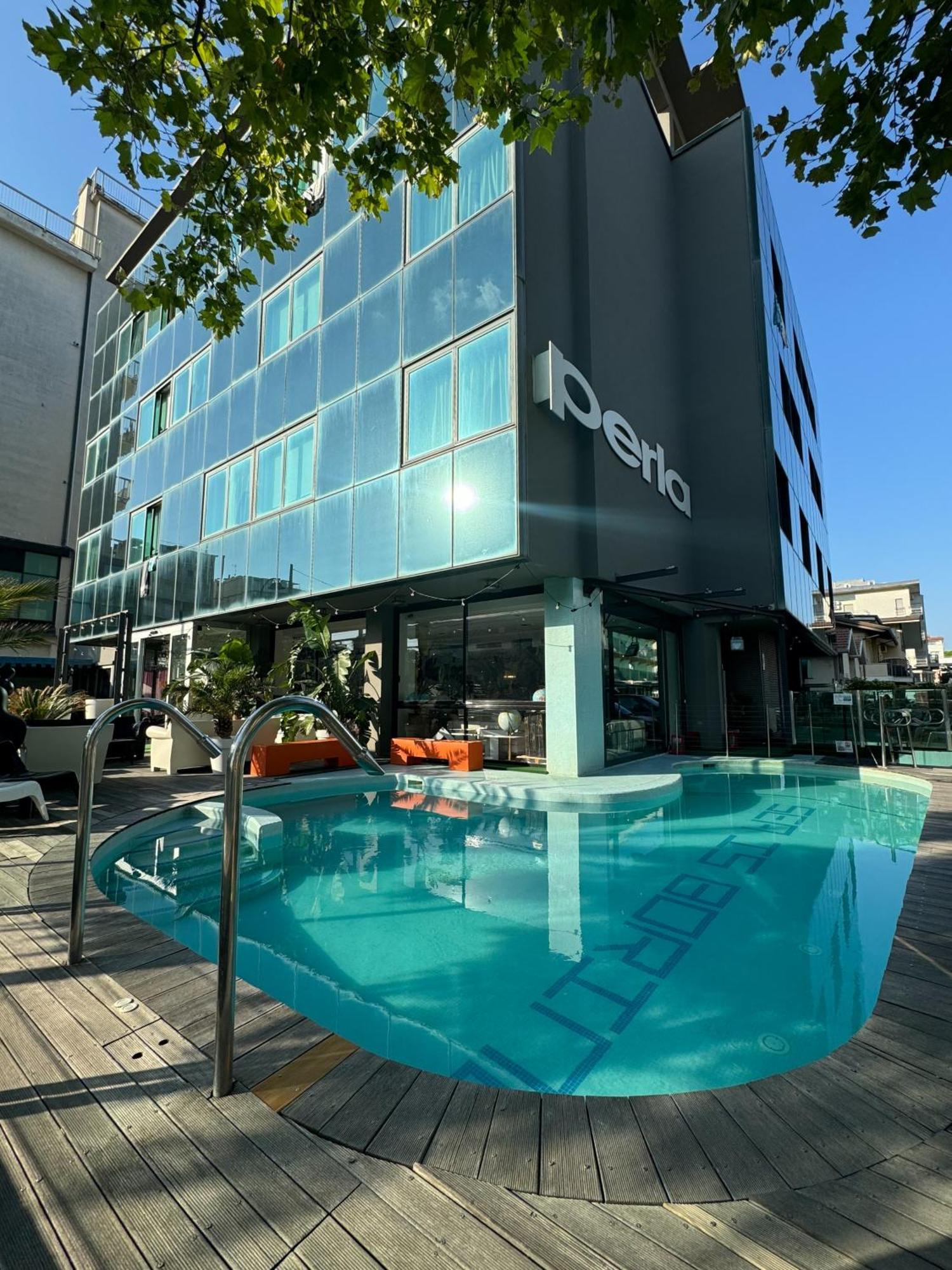 Hotel Perla - The Storyhoteller Riccione Exteriér fotografie